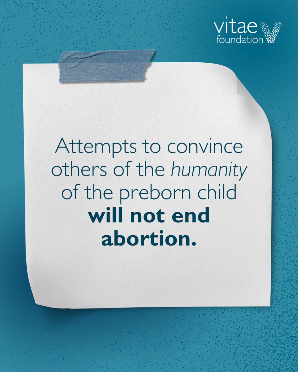 Vitae’s Emotional Research has identified that abortion decision-making is less about the humanity of the preborn child and more about her circumstances and the preservation of her identity. Read more here: vitaeresearchinstitute.org/wp-content/upl…
