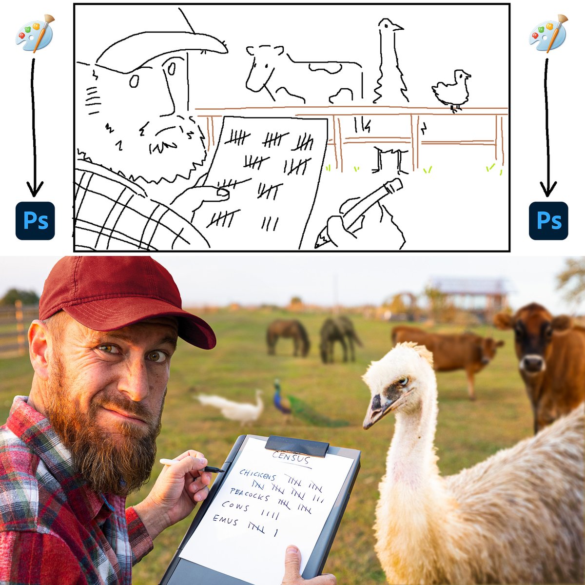 "designers are cooked" ❌
Designers are cooking. My job isn't on the line because AI learned how to vomit blended pixels more accurately than before.

As long as viewers on YouTube will connect to human experiences, there will be demand for human thumbnails.
