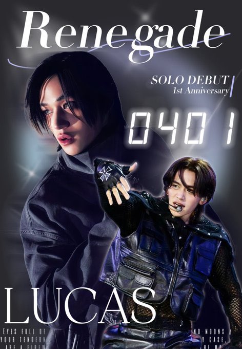 💛LUCAS，出道一周年快乐！💛
时间像流星，一瞬就划过一年。
这一年里，你留下的舞台、旋律、笑容，
像光一样，照亮了无数个日夜。

我们等风，也等你，
愿你归来仍是少年，
带着你的光，照亮更大的世界。

#黄旭熙solo出道一周年0401 
#HappyLucasSoloDebutDay 
#루카스_솔로데뷔1주년_축하해