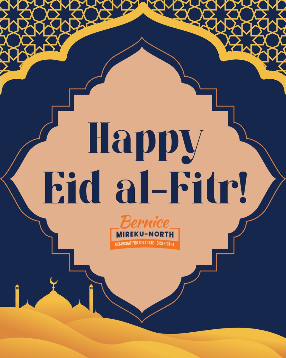 delegatebmn's tweet image. March 30th marked Eid al-Fitr, the last day of fasting during Ramadan. Families everywhere celebrated another year of spiritual growth and reflection together. I wish those celebrating had a blessed Eid as they enjoyed the festivities with friends and loved ones.