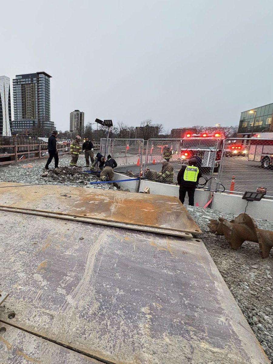 hfxfirefighters's tweet image. At 6:53 pm yesterday, @hfxfirefighters responded to a technical rescue in Halifax. A person’s arm was pinned under a concrete jersey barrier.

Crews used cribbing and vehicle extrication tools to safely free them—thankfully, with no injuries.

#HPFFAlwaysOnDuty #TechnicalRescue