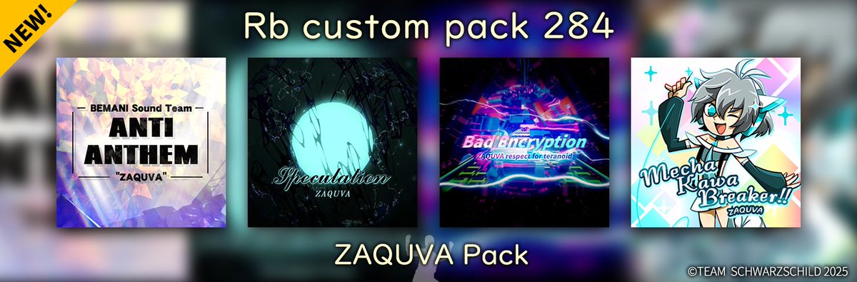 t_schwarzschild's tweet photo. #rbdx Rb custom pack 284 ZAQUVA Pack released in store. https://t.co/tSP9yzRjVO