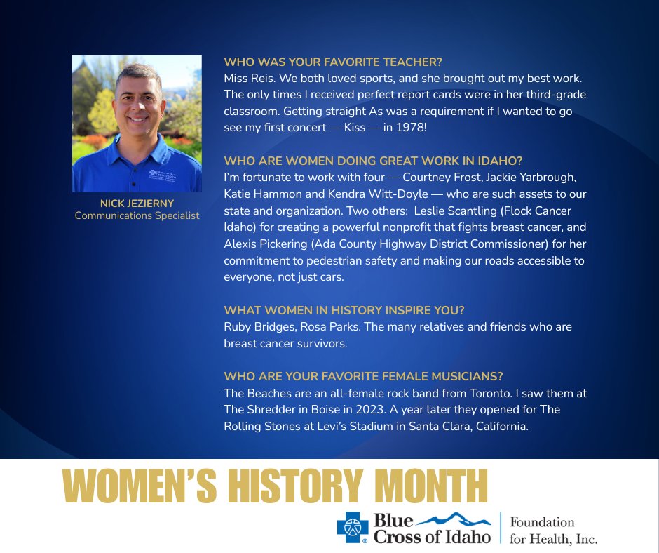 March is Women's History Month. To celebrate, each team member is sharing about the women who have inspired, motivated, and impacted their lives. #WomensHistoryMonth #womeninhistory