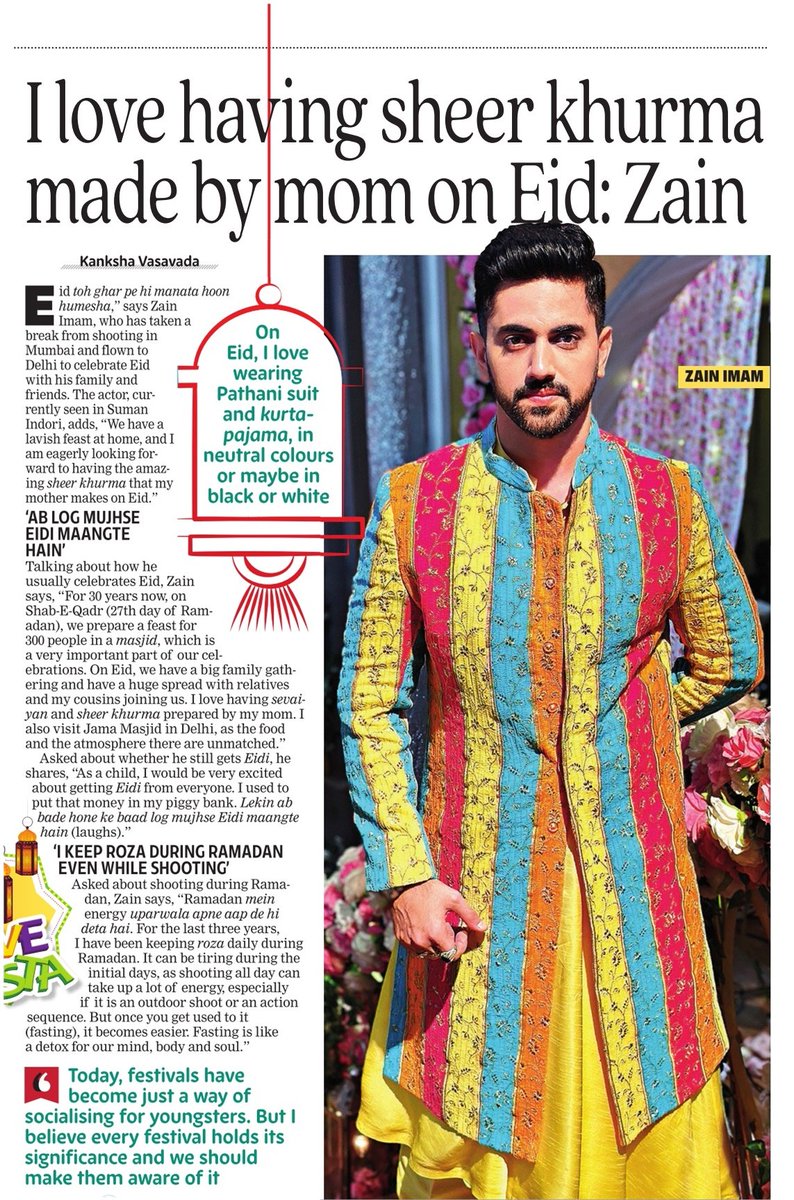AhmedabadTimes's tweet image. .@zainimam01 tells us how he celebrates #Eid. #EidMubarak #ZainImam

Read: tinyurl.com/27hvzc8z
