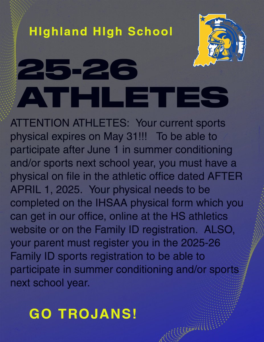 Ryan Harrington (@stohad1) on Twitter photo <a href="/HighlandxcT/">HighlandXC_TF</a>
<a href="/HHSTrojansBBall/">Highland HS Bball</a>
<a href="/HighlandWrestl1/">HHS Trojan Wrestling</a>
<a href="/HHSLadyTrojans/">HHS Girls Basketball</a>
<a href="/girlssoccer_hhs/">HHS Girls Soccer</a>
<a href="/TrojansFB_HHS/">TrojansFB_HHS</a>
<a href="/SwimandDiveHHS/">Cheryl Fleming</a>
<a href="/HighlandHighHHS/">Highland High School</a>
@BoosterClub
HHS <a href="/OfficeStoh/">STOH Central Office</a>
<a href="/HHS_FanSection/">HIGHLAND HIGH SCHOOL STUDENT SECTION</a>
<a href="/Highland_Parks/">Highland Parks & Rec</a>
<a href="/SoccerHighland/">Highland Soccer Club</a>
<a href="/HighlandBaseba1/">HighlandTROJANSBaseball</a>
<a href="/HHS__Trojans/">Highland Trojans Softball</a>
@hhsapphiress
@HMSSpartan <a href="/HighlandxcT/">HighlandXC_TF</a>
<a href="/HHSTrojansBBall/">Highland HS Bball</a>
<a href="/HighlandWrestl1/">HHS Trojan Wrestling</a>
<a href="/HHSLadyTrojans/">HHS Girls Basketball</a>
<a href="/girlssoccer_hhs/">HHS Girls Soccer</a>
<a href="/TrojansFB_HHS/">TrojansFB_HHS</a>
<a href="/SwimandDiveHHS/">Cheryl Fleming</a>
<a href="/HighlandHighHHS/">Highland High School</a>
@BoosterClub
HHS <a href="/OfficeStoh/">STOH Central Office</a>
<a href="/HHS_FanSection/">HIGHLAND HIGH SCHOOL STUDENT SECTION</a>
<a href="/Highland_Parks/">Highland Parks & Rec</a>
<a href="/SoccerHighland/">Highland Soccer Club</a>
<a href="/HighlandBaseba1/">HighlandTROJANSBaseball</a>
<a href="/HHS__Trojans/">Highland Trojans Softball</a>
@hhsapphiress
@HMSSpartan