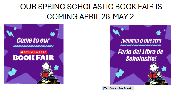 SmallwoodMedia's tweet photo. The countdown has begun for our spring book fair! @SmallwoodMS https://t.co/MeWG8jMaro