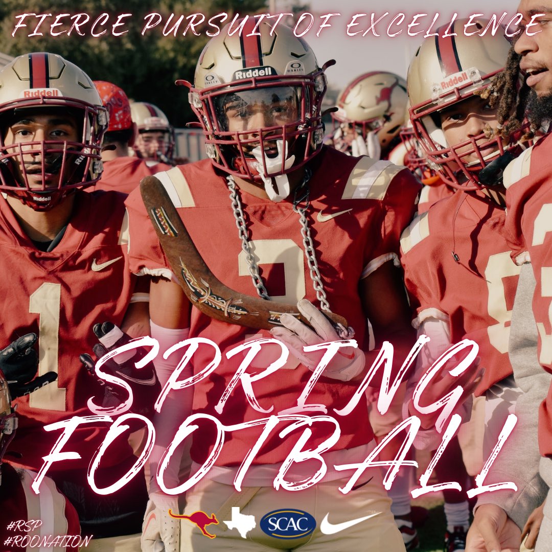 SPRING BALL HAS ARRIVED!🦘🏈🔥

#FPE #RSP #RooNation