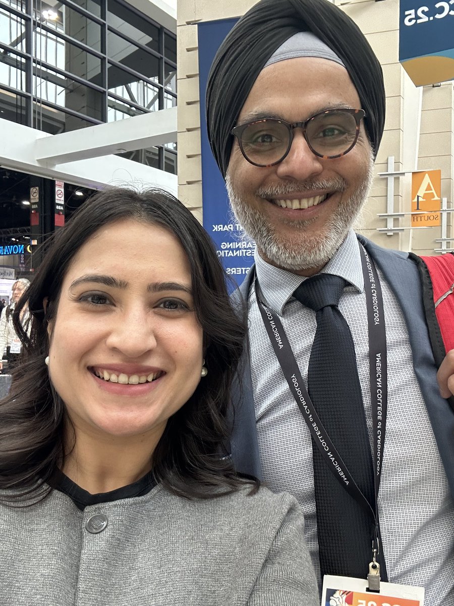 Kriti Kalra, MD, FACC (@kritikalra092) on Twitter photo Always great seeing Dr. <a href="/PanjrathG/">Gurusher Panjrath</a> —mentor, guide, and all-around inspiring human.
Hallway run-ins at #ACC25 for the win.
<a href="/ACCDCchapter/">Washington D.C. chapter, ACC</a> Always great seeing Dr. <a href="/PanjrathG/">Gurusher Panjrath</a> —mentor, guide, and all-around inspiring human.
Hallway run-ins at #ACC25 for the win.
<a href="/ACCDCchapter/">Washington D.C. chapter, ACC</a>