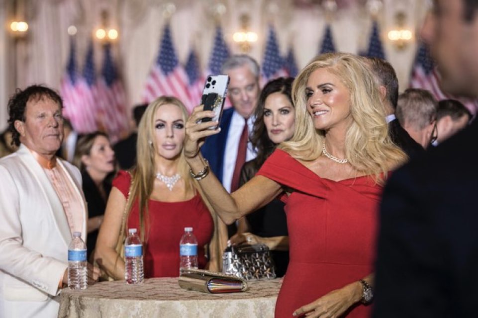 Trump Americans are so fake. There’s more plastic in this photo than in the entire Denmark Strait.