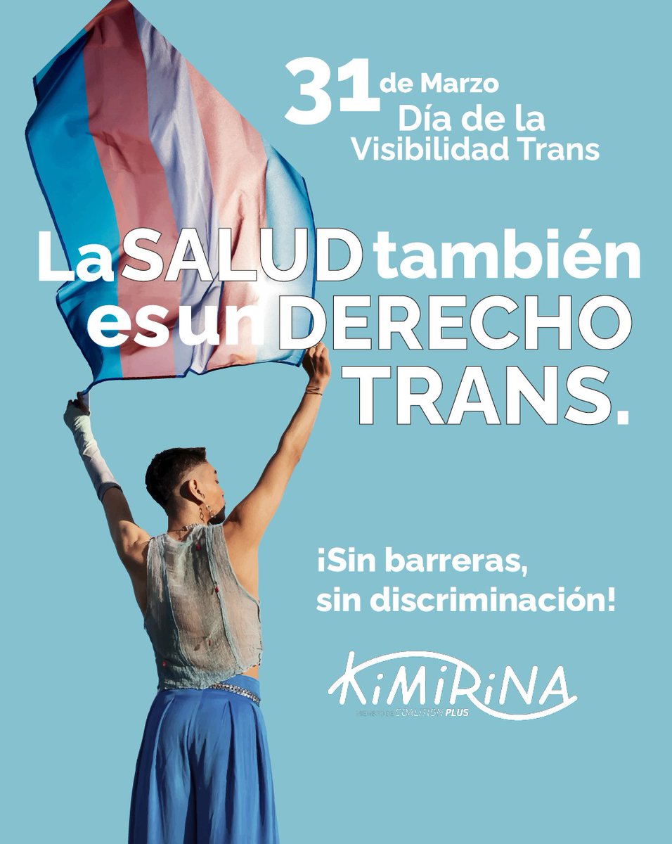 #diadelavisibilidadtrans #31deMarzo
Hoy es el Día de la Visibilidad Trans, es un buen momento para recordar que, la salud también es un derecho TRANS. 
Accede a nuestros servicios sin barreras y sin discriminaciones. 

#quitoecuador #saludtrans