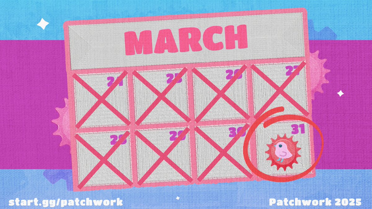 🎀The deadline for Early-Bird Registration at Patchwork 2025 is TONIGHT at midnight EST!🧸

Don't miss it!🧶