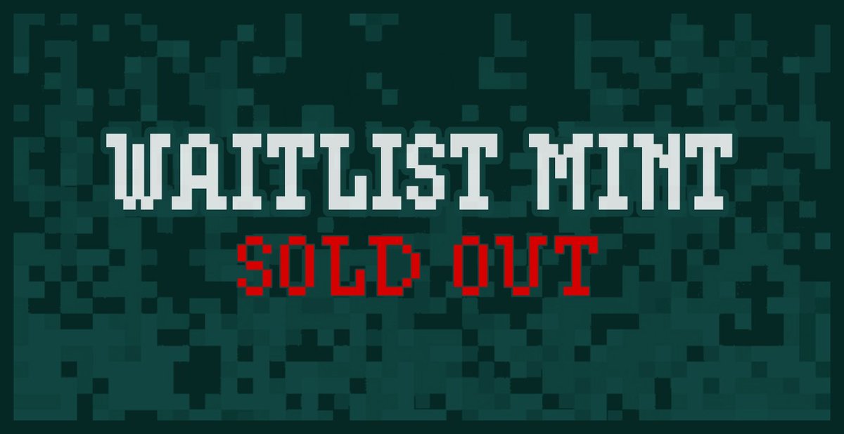 Punks_HL's tweet photo. WAITLIST MINT SOLD OUT IN 1 MINUTE! 🚀🔥
You guys are insane! ⚡️💨
Next up—stay ready for the upcoming phases! 👀
#HyperPunks #HyperliquidNFT #freemint #NFTCommunity https://t.co/gAJLrKP6aC