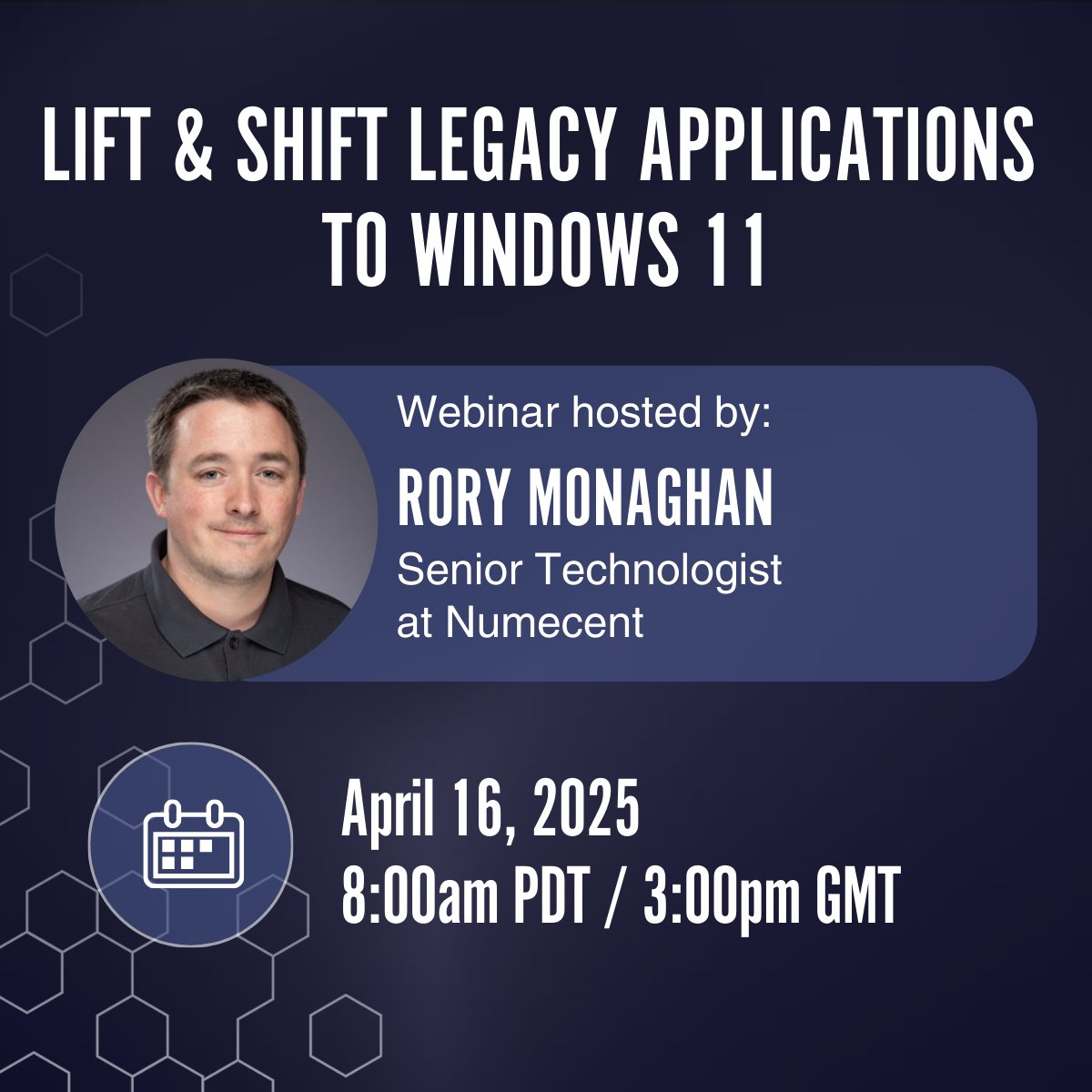 Unable to deploy your legacy applications to Windows 11? 

Join our upcoming webinar featuring <a href="/Rorymon/">Rory Monaghan</a> to discover how Cloudpaging ensures they can run on the latest Windows OS, including support for printers, drivers, and COM+ services.

Register here: hubs.la/Q03f4fWw0