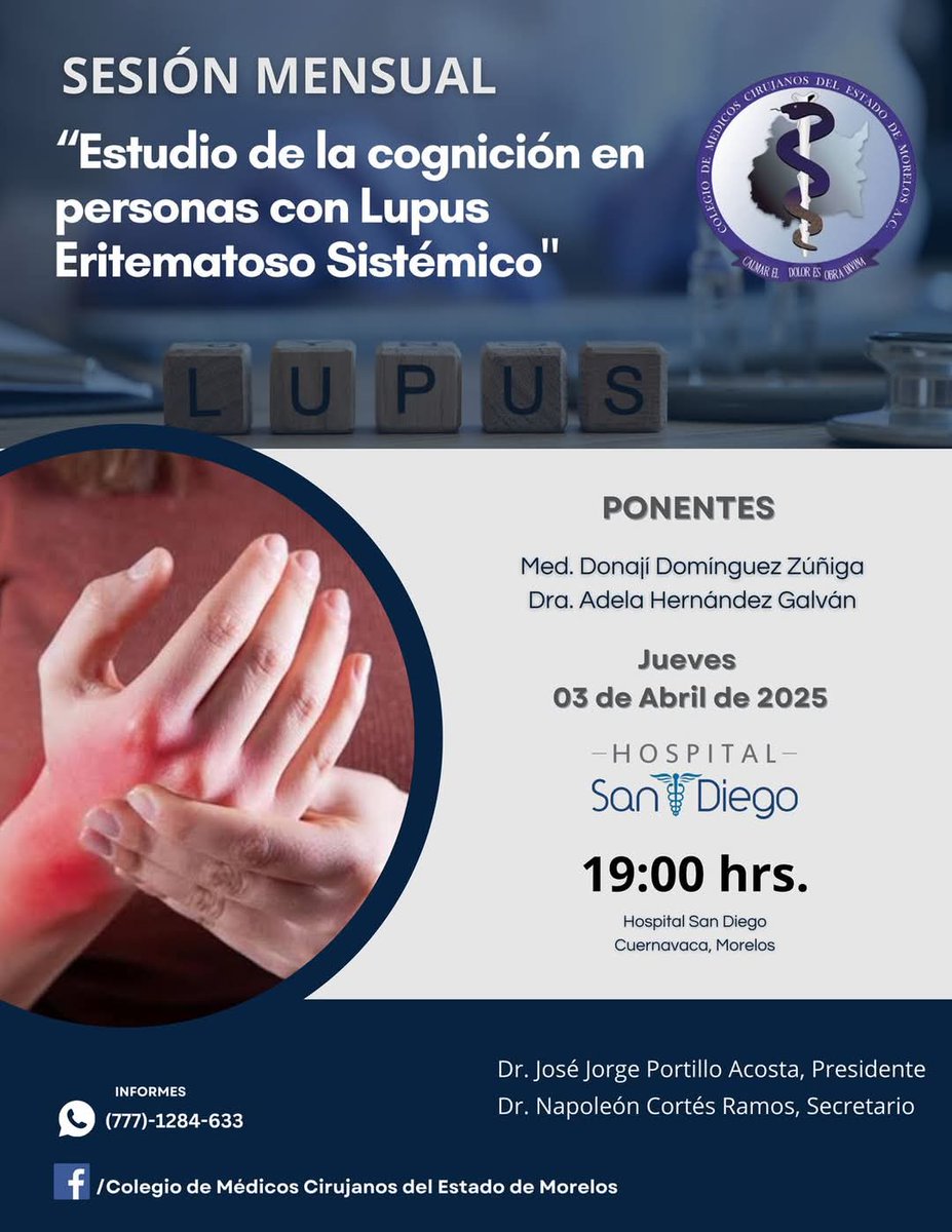 Donaji_Dom's tweet photo. Hola comunidad, soy Donají tengo #Lupus desde hace 20 años, y mi pasión es investigar, actualmente estoy haciendo un doctorado en @citpsi y me encantaría invitarles a esta sesión que explica porque estamos haciendo un proyecto de salud mental y lupus. Gratuito #cuernavaca https://t.co/WSnB3Kk7nY