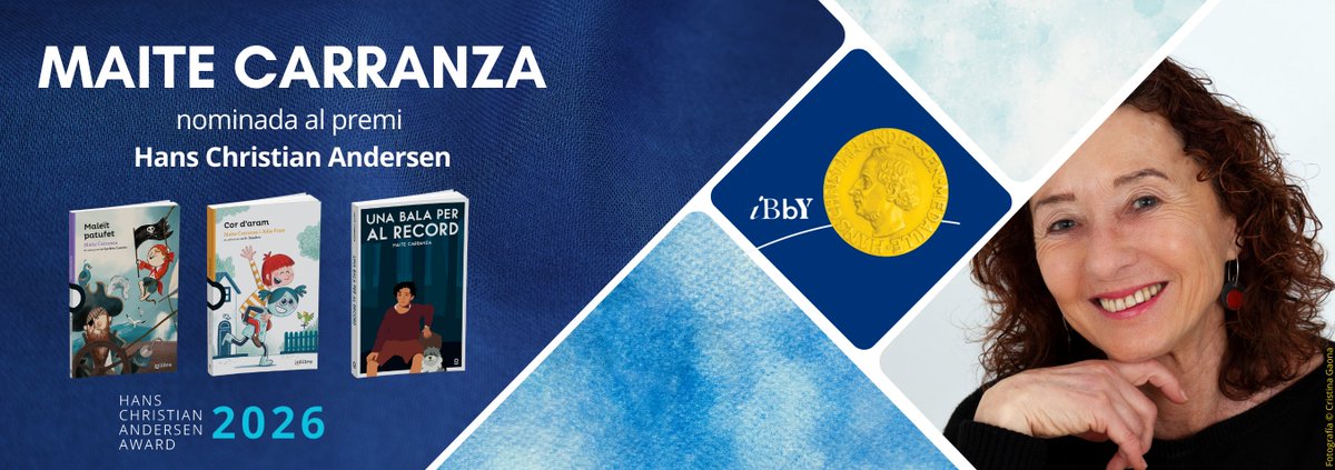 jollibre's tweet photo. Si heu sentit un crit d'alegria, hem estat nosaltres. Des de la Fira de Bolonya ens acaben de confirmar que la nostra autora Maite Carranza està nominada al premi Hans Christian Andersen. 

Gràcies a tots els que dia rere dia ens doneu suport 🍾🍾📚📚 https://t.co/iK4A4rEy27