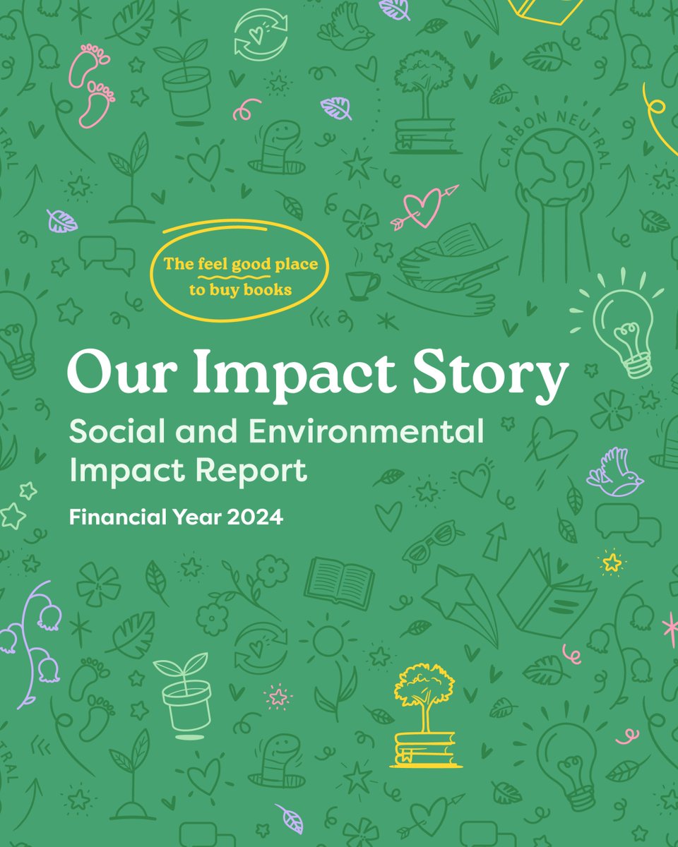 worldofbookshq's tweet photo. Our Impact Report is here! 📚🌍
Together, we rehomed over 31 million books! That’s 31 million stories, adventures, and ideas kept in circulation, thanks to YOU! 🌱
Read our full report here: https://t.co/VhMbaKK6uG
#worldofbooks #impact #prelovedbooks #bookstagram #secondhand https://t.co/GBkPW37Qvm