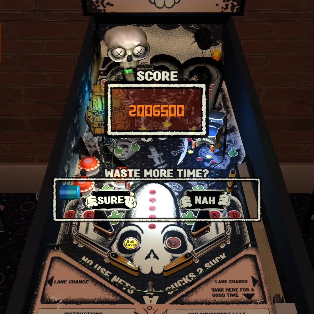 No.Use NFT (@nousenft) on Twitter photo good mourning!
minute to spare? come drain a ball or two.
nousenfts.xyz/game/
(<a href="/NoUseNFT/">No.Use NFT</a> holders can play for prizes)
#NFTGaming good mourning!
minute to spare? come drain a ball or two.
nousenfts.xyz/game/
(<a href="/NoUseNFT/">No.Use NFT</a> holders can play for prizes)
#NFTGaming