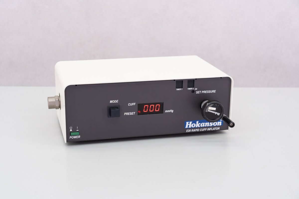For a study on #longcovid, we are looking for this Hokanson E20 Rapid Cuff Inflator (SKU 06650). They are normally extremely expensive (around 15000 euros!). Does anyone have such an rapid cuff inflator (for NIRS or vascular measurements)? We cover the postage costs etc! thanks!