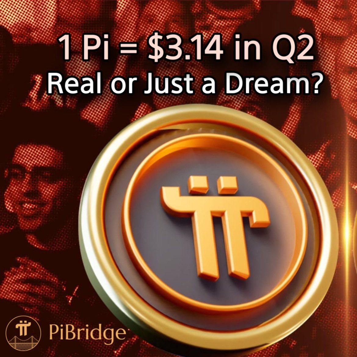🚀 Pi to $3.14 in Q2 – Real or Just a Dream?

•Will Pi finally hit $3.14 this quarter, or are we still manifesting? 🤔🚀✅❌

Big moves so far:
✔️ Feb 20 – Open Network launched, 10M+ Pioneers moved Pi to Mainnet! 📈🔥
✔️ March 14 (Pi Day) – .pi domains, 100K+ merchants