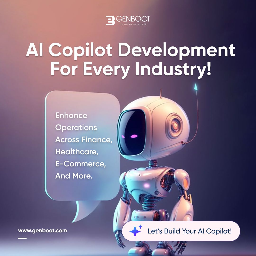 Genboot_co's tweet image. What if your business had a powerful AI Copilot designed just for you?
We develop tailored AI solutions to streamline operations and boost efficiency. Let’s build your AI Copilot today!
Click Here: genboot.com
#AIForBusiness #CustomAIDevelopment #AICopilot