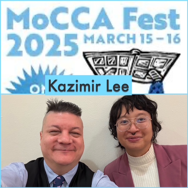 Jimmy Aquino (@jimmyaquino) on Twitter photo COMIC NEWS INSIDER 1590 - MoCCA Fest: Kazimir Lee! I talked w/ <a href="/kazimirleecomix/">Kazimir Lee</a> about their upcoming graphic novel debut Low Orbit.
#ComicNewsInsider #MoCCAFest
comicnewsinsider.com/2025/03/episod… COMIC NEWS INSIDER 1590 - MoCCA Fest: Kazimir Lee! I talked w/ <a href="/kazimirleecomix/">Kazimir Lee</a> about their upcoming graphic novel debut Low Orbit.
#ComicNewsInsider #MoCCAFest
comicnewsinsider.com/2025/03/episod…