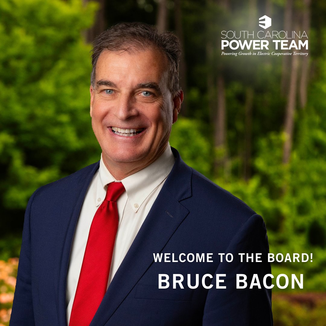 SCpowerteam's tweet image. Please join us in welcoming Bruce Bacon to the Board of Trustees! Bruce, Chief Executive Officer of @FairfieldCoopSC, is an active leader in the cooperative community, serving on multiple boards, including @Central_SC. tinyurl.com/4747ewt3