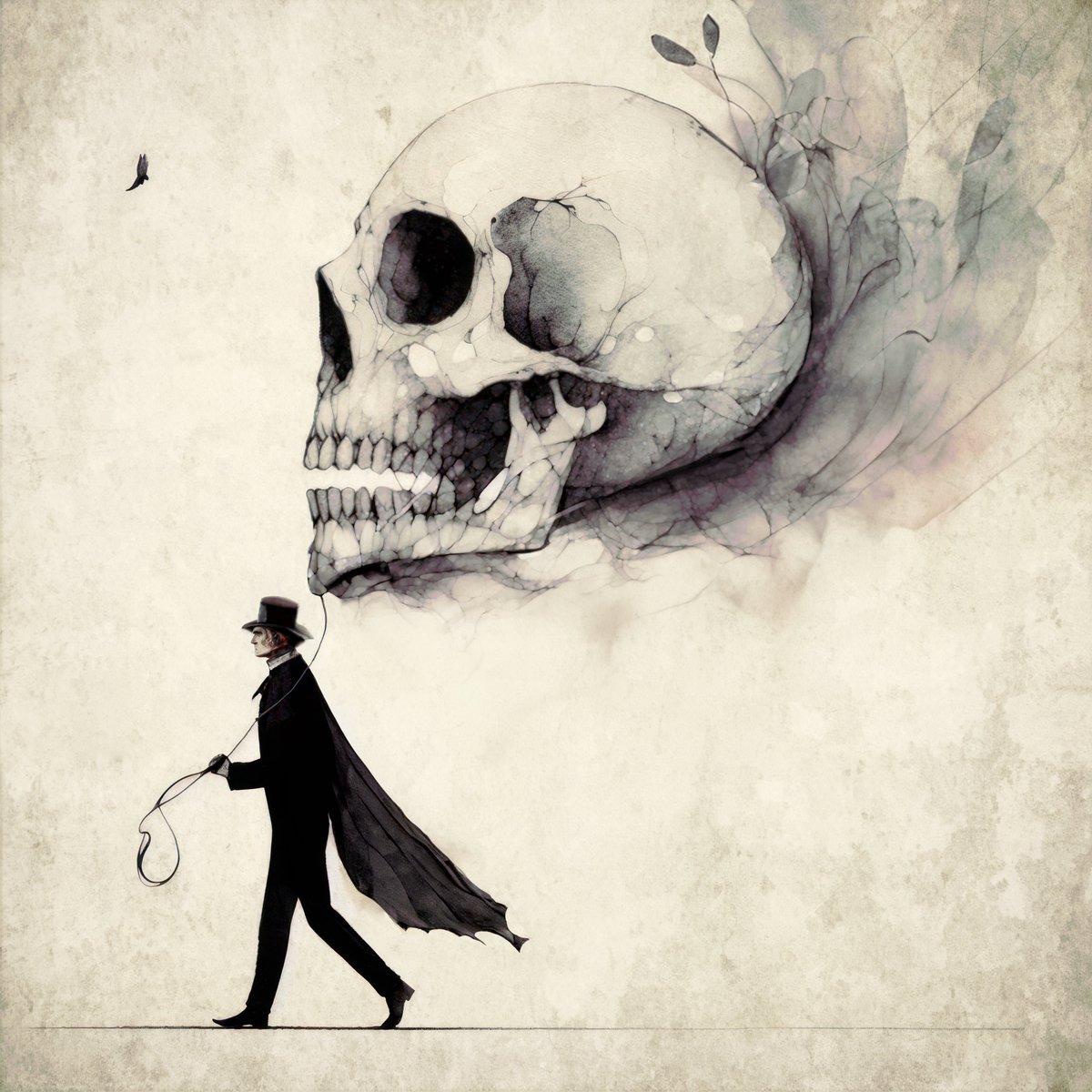 macabredabra's tweet photo. 🪦
He walked with the elegance of a mourner who had long since come to terms with the inevitable. Tied to a thin leash, he dragged behind him the symbol of death made of memories, bones, and a hard goodbye. It followed him faithfully, like all eternal sorrows do.
#MacabreDabra https://t.co/oRZO3v6tyy
