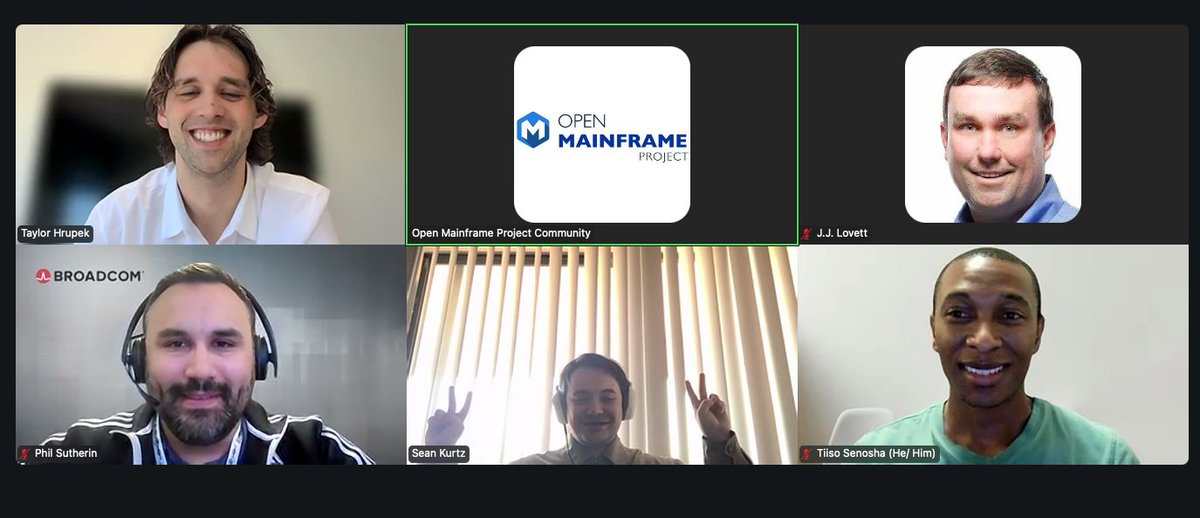 OpenMFProject's tweet image. Check it out --&amp;gt; In the March meeting of the #MainframeOpenEducation Student User Group, we met Sean Kurtz, Technical Consultant at @Broadcom. Watch the @OpenMFProject video to learn more:
hubs.la/Q03f6r0w0