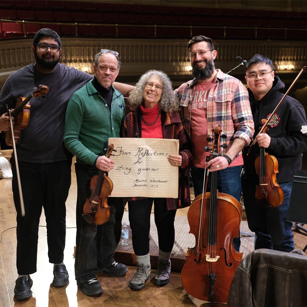 PARMARecordings's tweet image. Scenes from our recent #classicalmusic #recordingsession with Sirius Quartet and @composedbymeira. Read about this session and more from March 2025 in this Production Recap.
parmarecordings.com/march-2025-pro…