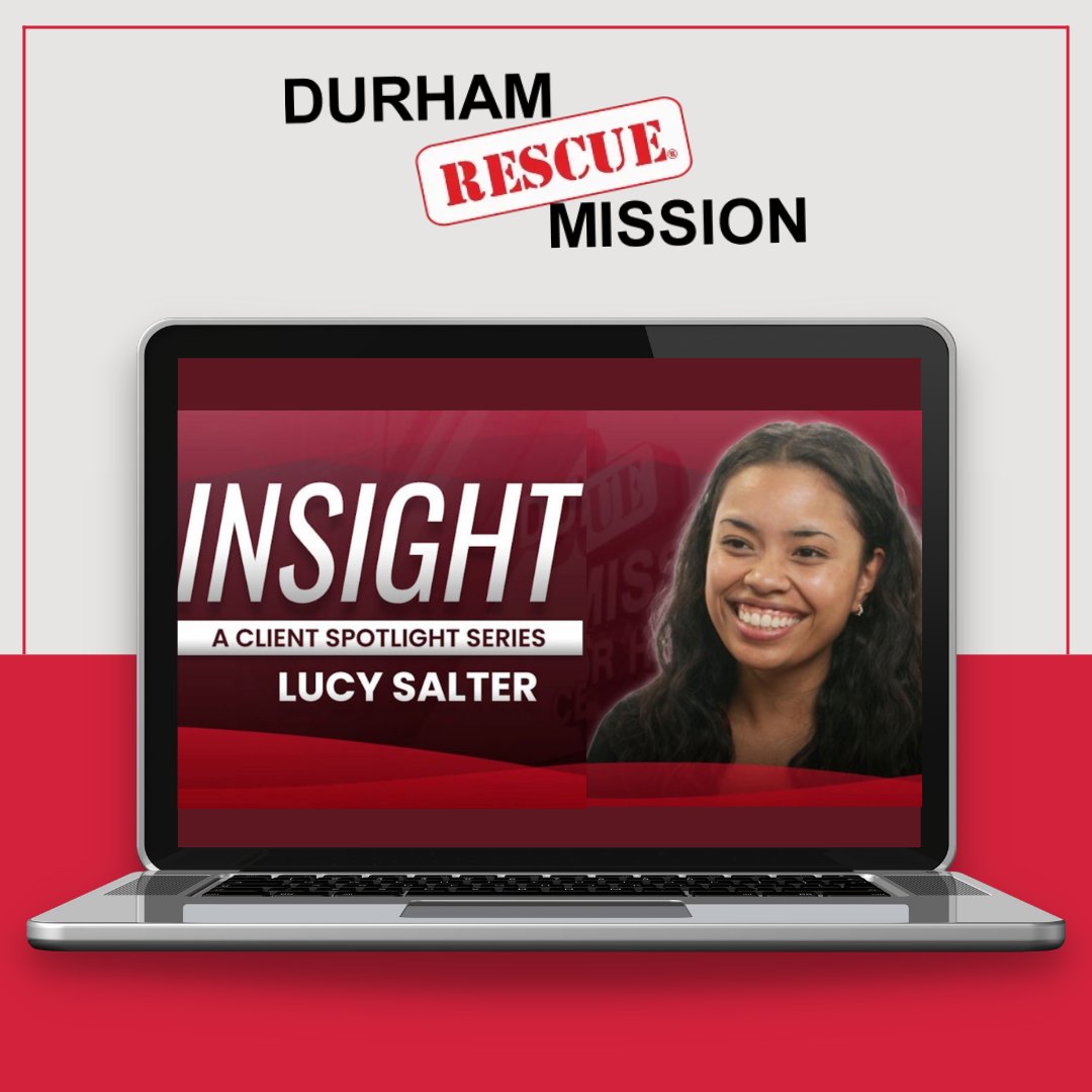 The Victory Program is the Durham Rescue Mission’s six-month holistic journey of restoration designed to help individuals break free from the cycle of addiction.

This month hear directly from a Victory Program Graduate, Lucy Salter, about her experience: loom.ly/3hhveE8