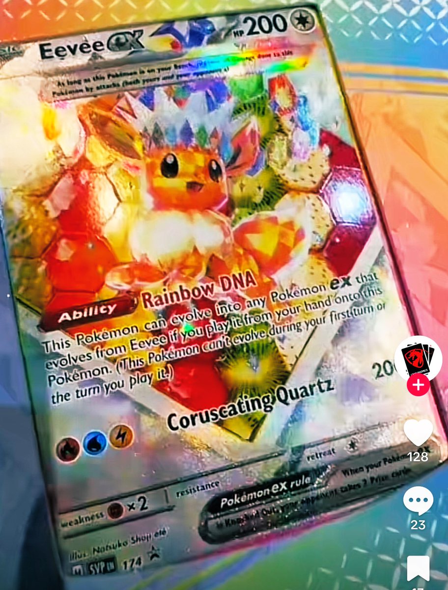 TCGTracker's tweet image. Prismatic Evolutions Super-Premium Collection Eevee ex Promo Giveaway!

RULES:

1️⃣ follow @TCGTracker &amp;amp; @PokemonTCGVault 

2️⃣ Comment, Like and Repost 

3️⃣ Tag a friend or 2 

4️⃣ extra 3 entries if you join our Pokemon TCG discord whop.com/tcgtracker/

⏰ May 15th 2025