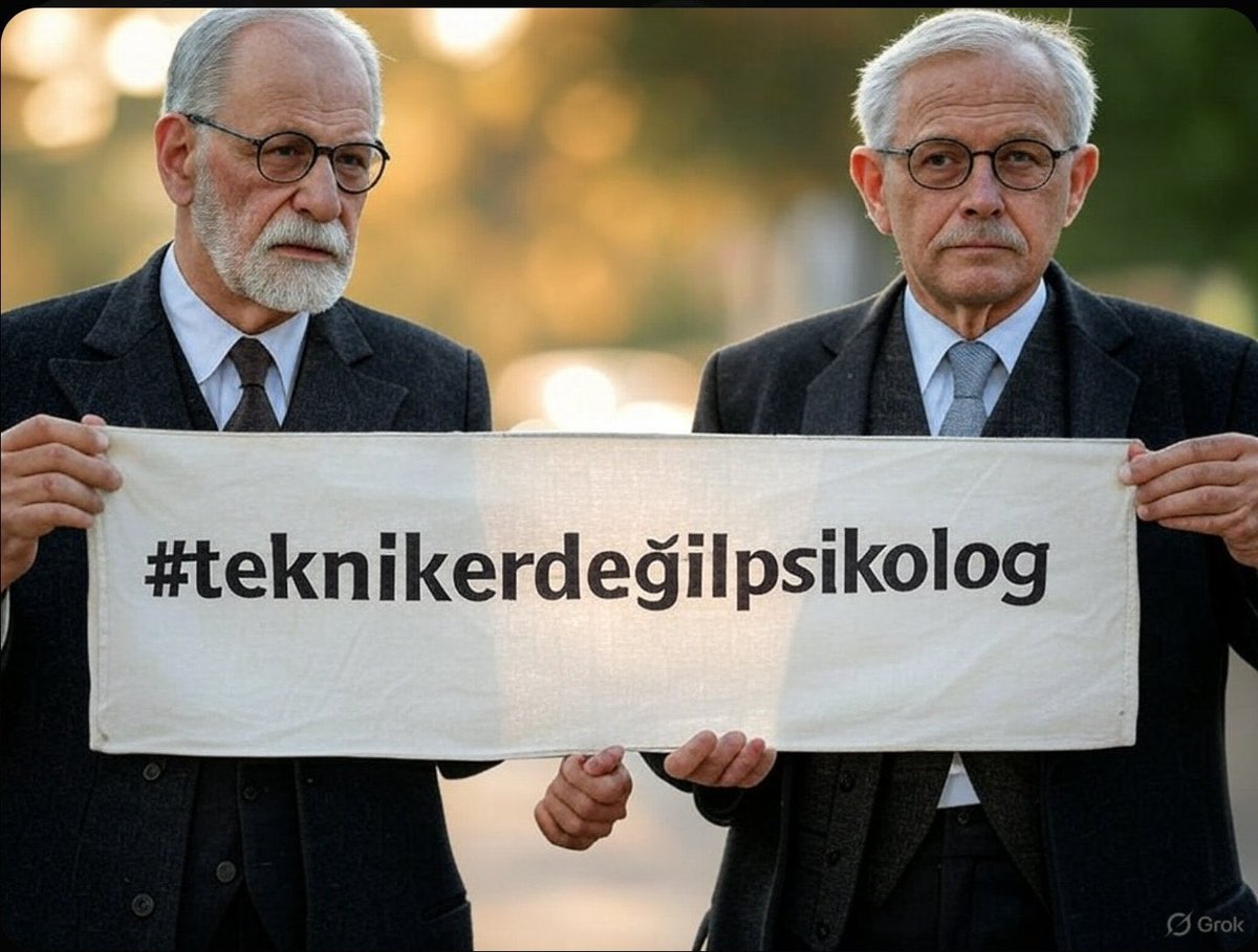 #TeknikerDeğilPsikolog