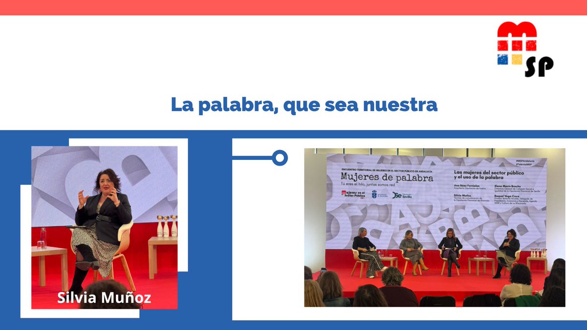 Mujeres en el Sector Público (@mujeressp) on Twitter photo Estrenamos el mes de #abril y estrenamos #post en #MujeresSP
<a href="/Silviamupe/">Silvia Muñoz Pérez</a> nos habla de la importancia de la #palabra destacando que lo que no se nombra, no existe.
Nuestras palabras importan,.
¡No dejes de leer esta interesante reflexión!
🔗 mujeresenelsectorpublico.com/la-palabra-que… Estrenamos el mes de #abril y estrenamos #post en #MujeresSP
<a href="/Silviamupe/">Silvia Muñoz Pérez</a> nos habla de la importancia de la #palabra destacando que lo que no se nombra, no existe.
Nuestras palabras importan,.
¡No dejes de leer esta interesante reflexión!
🔗 mujeresenelsectorpublico.com/la-palabra-que…