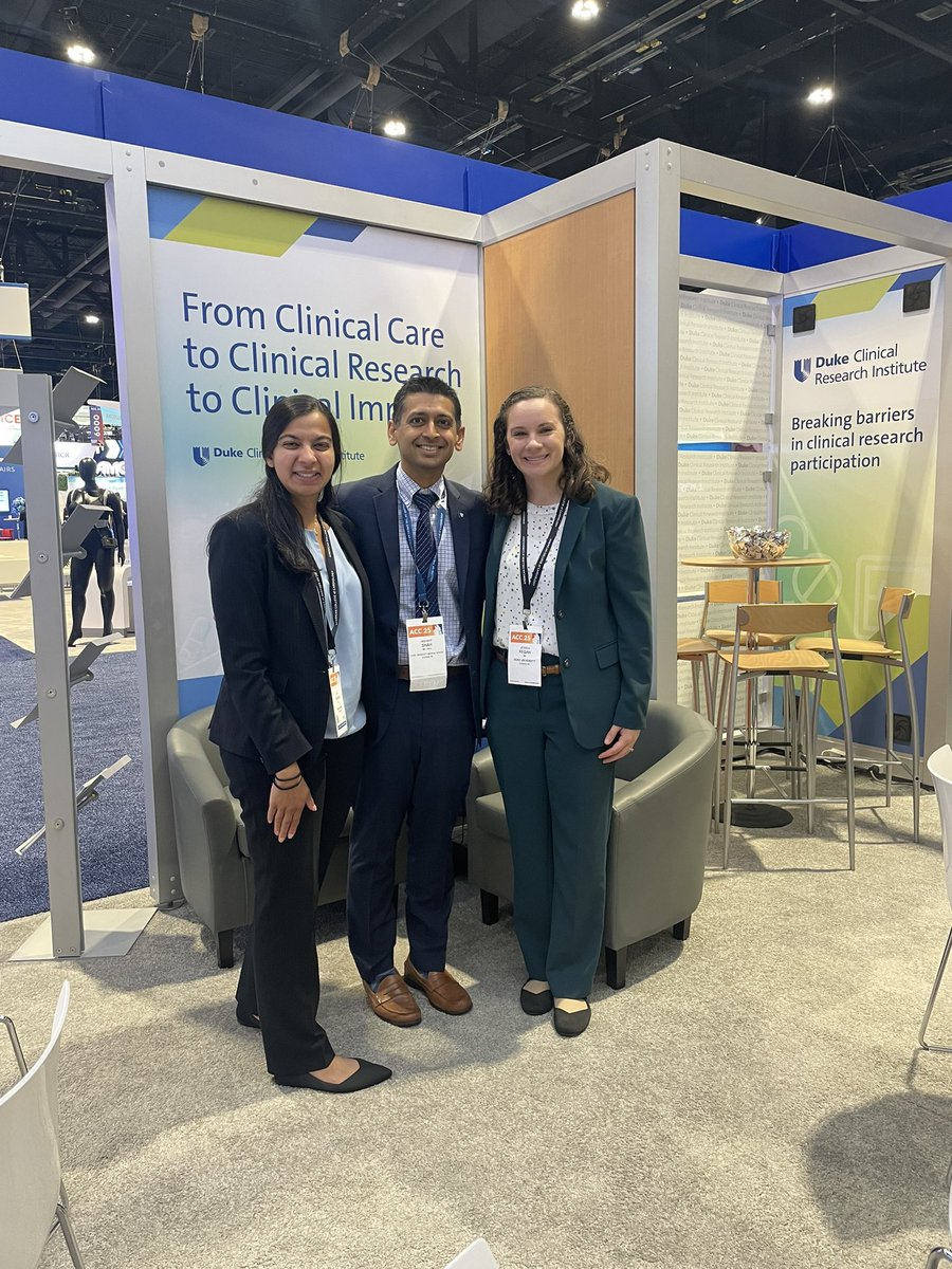 Jessica Regan (@jregan2012) on Twitter photo Hanging out with <a href="/Nishant_ShahMD/">Nishant Shah, MD</a> and <a href="/aarti693/">Aarti M Thakkar</a> at the <a href="/DCRINews/">Duke Clinical Research Institute</a> booth <a href="/ACCinTouch/">American College of Cardiology</a> Hanging out with <a href="/Nishant_ShahMD/">Nishant Shah, MD</a> and <a href="/aarti693/">Aarti M Thakkar</a> at the <a href="/DCRINews/">Duke Clinical Research Institute</a> booth <a href="/ACCinTouch/">American College of Cardiology</a>