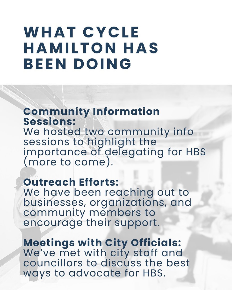 Cycle Hamilton (@cyclehamilton) on Twitter photo Hamilton Bike Share is at risk—take action now! 🚲
Call or email your councillor TODAY and tell them to keep investing in <a href="/HamOntBikeShare/">Hamilton Bike Share</a>. We are fighting for its future, but we need your support. Let’s keep Bike Share rolling! 💙📢 #SupportHBS #HamOnt Hamilton Bike Share is at risk—take action now! 🚲
Call or email your councillor TODAY and tell them to keep investing in <a href="/HamOntBikeShare/">Hamilton Bike Share</a>. We are fighting for its future, but we need your support. Let’s keep Bike Share rolling! 💙📢 #SupportHBS #HamOnt