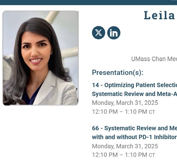 Leila Haghani, MD MPH (@dr_leila_irad) on Twitter photo 💡Game-changing results!!! Our meta-analysis reveals triple therapy (TACE+Targeted+Immunotherapy) SIGNIFICANTLY improves survival and Overall response rate in advanced HCC! Thanks to my amazing mentor Dr. Peter Li (<a href="/NingchengLi/">Ningcheng (Peter) Li, MD</a> )and Dr. Alex Neuburry <a href="/alexjnewbury1/">Alex Newbury, MD</a> )for their 💡Game-changing results!!! Our meta-analysis reveals triple therapy (TACE+Targeted+Immunotherapy) SIGNIFICANTLY improves survival and Overall response rate in advanced HCC! Thanks to my amazing mentor Dr. Peter Li (<a href="/NingchengLi/">Ningcheng (Peter) Li, MD</a> )and Dr. Alex Neuburry <a href="/alexjnewbury1/">Alex Newbury, MD</a> )for their