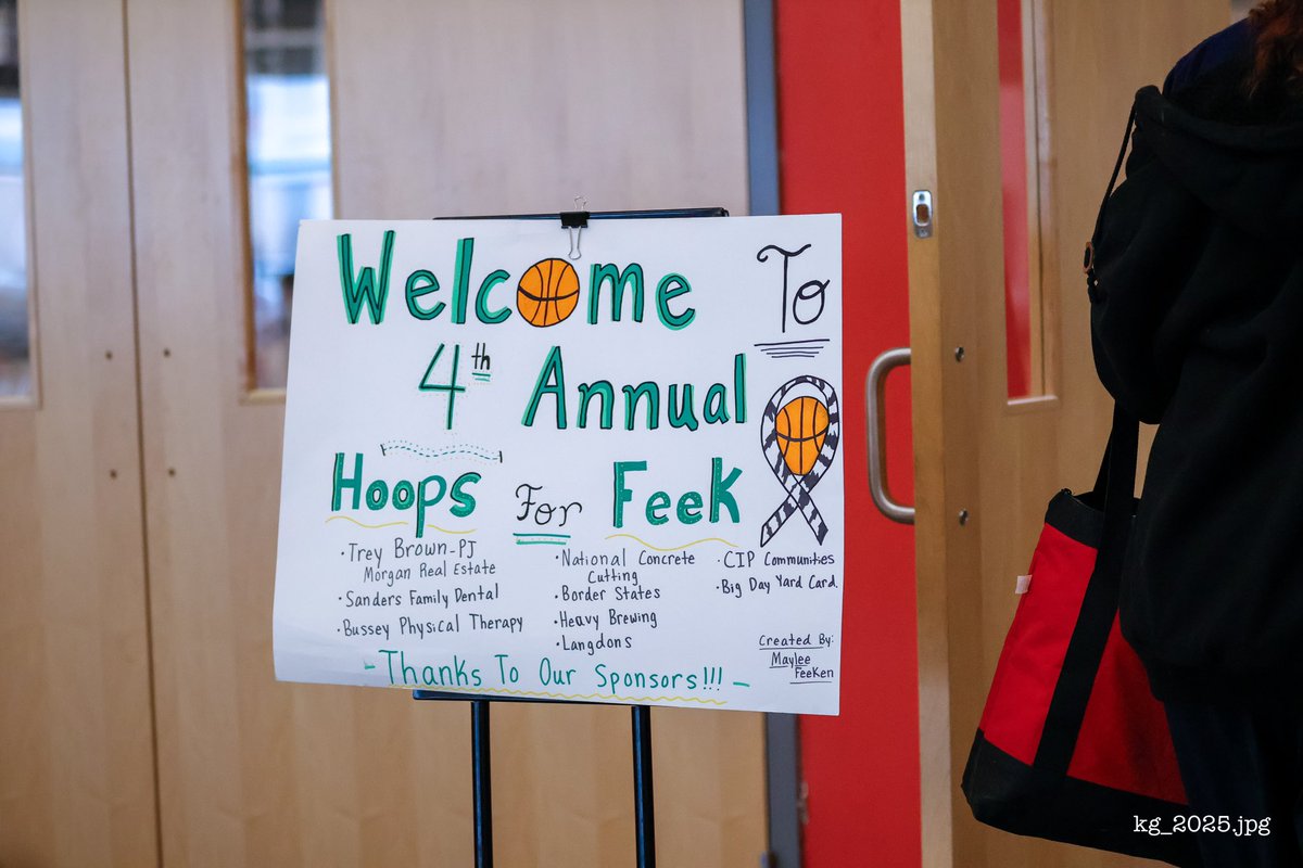 HoopsForFeek's tweet image. Hoops For Feek 2025. ✅

Record breaking numbers, lots of basketball, but more importantly… celebrating an amazing leader’s life with a ball and a gym. Thank you to everyone who helped make this weekend happen.

Hebrews 10: 24-25. Community and People &amp;gt;. 💚