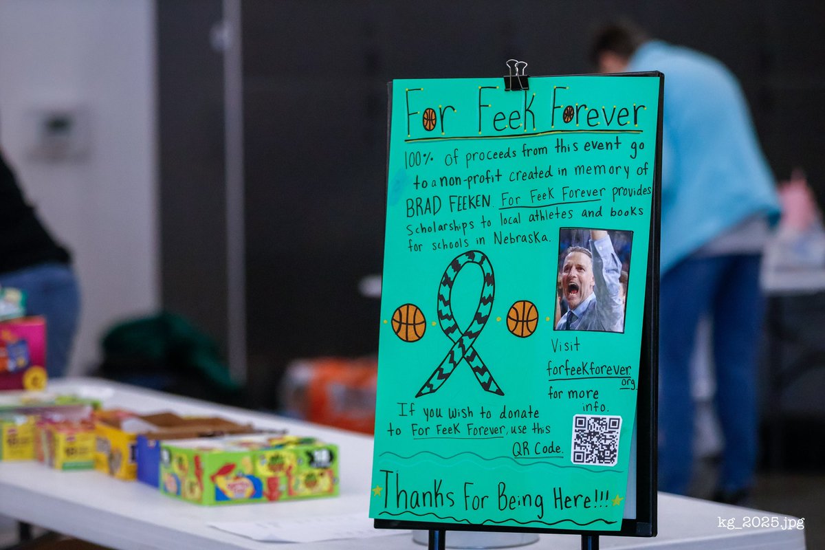 HoopsForFeek's tweet image. Hoops For Feek 2025. ✅

Record breaking numbers, lots of basketball, but more importantly… celebrating an amazing leader’s life with a ball and a gym. Thank you to everyone who helped make this weekend happen.

Hebrews 10: 24-25. Community and People &amp;gt;. 💚