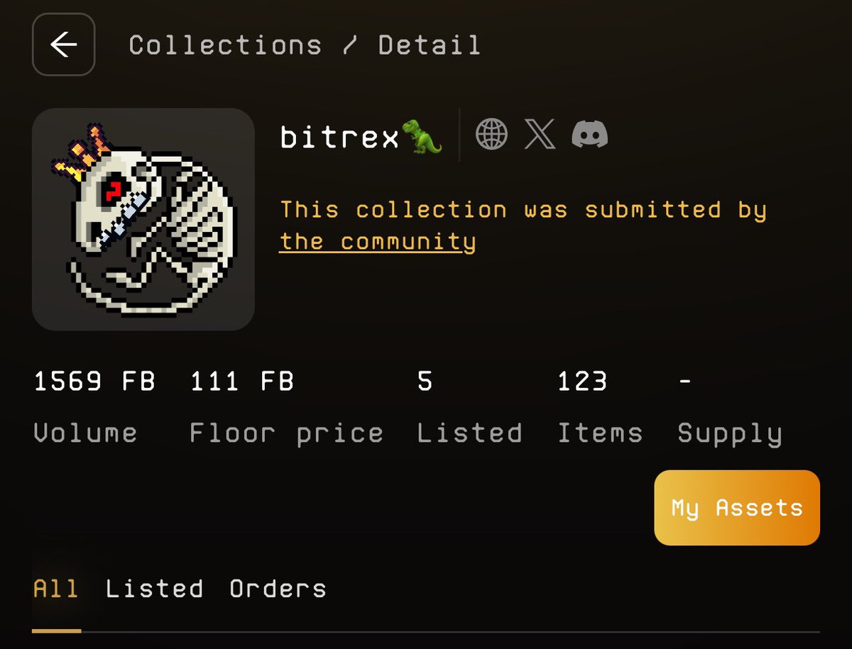 mosexbt's tweet image. Only 5 BitRex Left.

Someone just made their move and no, it wasn’t you.

Hesitation has a price.
The next one? Might cost more.
Just ask those who faded at 99 FB.

More details: thelonelybit.org/BitRex_Run/

With #FractalBitcoin, the entry point is still prime.
Grabbing a BitRex now?
