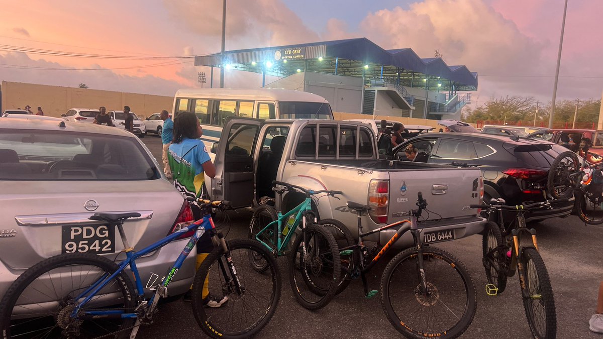 Up at 3am to ride in The Main Ridge Race  TBMT Crew smashed it!!  Some serious hill climbing!  Earned a sea bath 

#tobago #rainforest #islandlife #lifeisacycle #mainridge #mtb