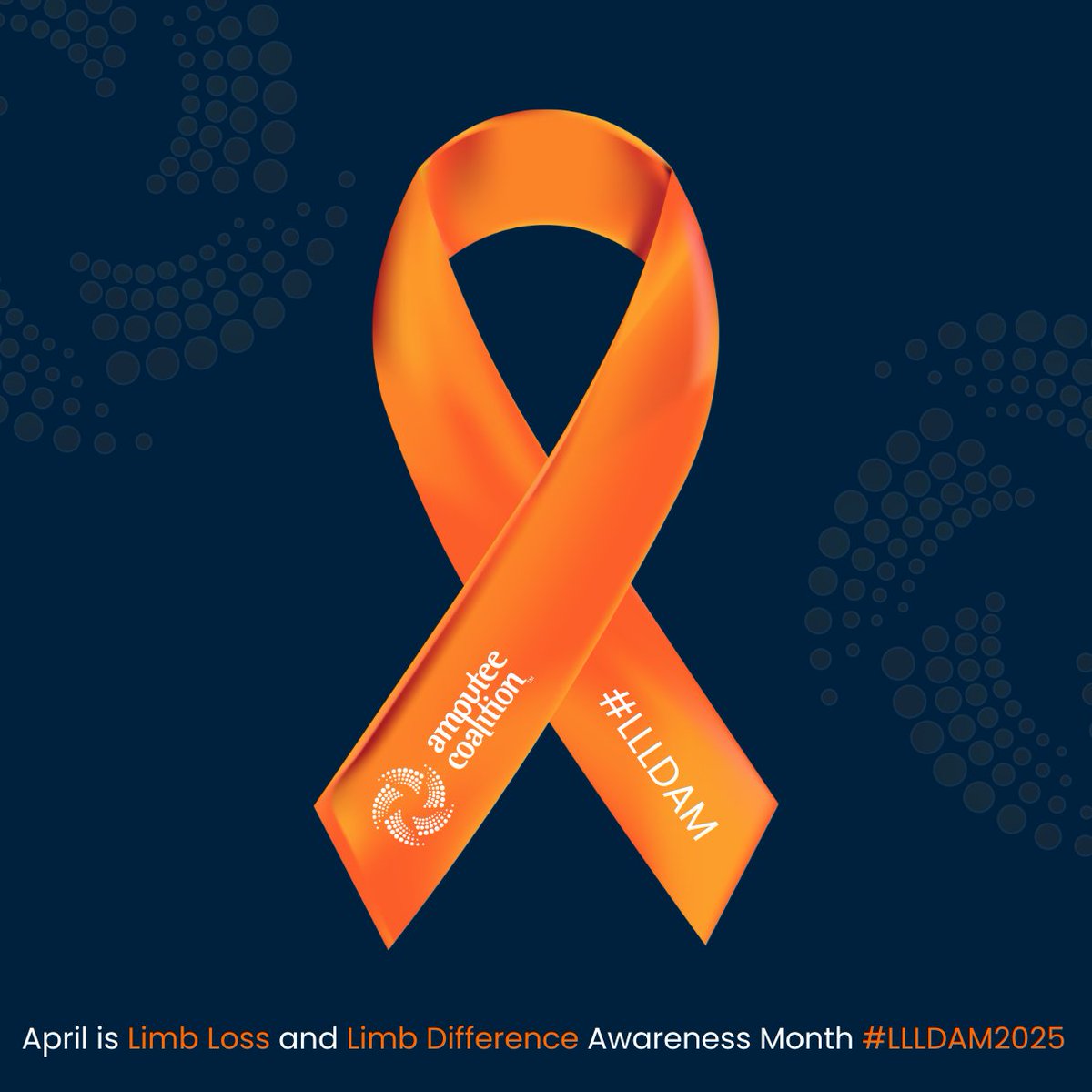 April is Limb Loss and Limb Difference Awareness Month (LLLDAM)—a time to celebrate resilience, share experiences, and raise awareness for the 5.6 million people across the U.S. who have limb loss or limb difference. #LLLDAM2025 #WeThrive <a href="/AmputeesUSA/">Amputee Coalition</a>