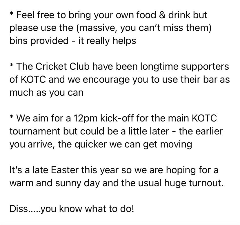 We’re LIVE. 

18/04/2025

⚽️🏆🍺