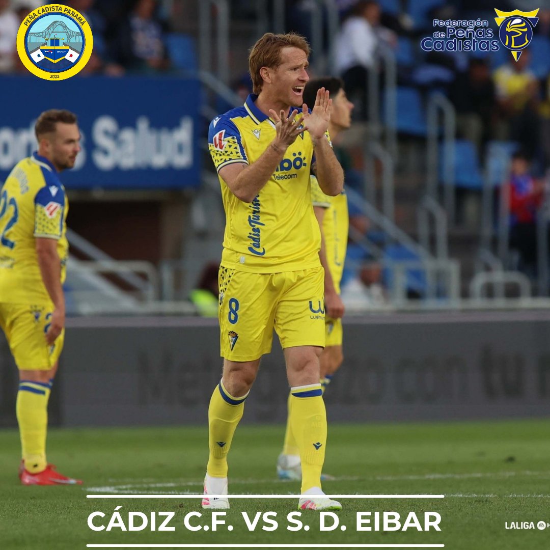 🗓️Monday Night Fútbol🎥
Nuestro <a href="/Cadiz_CF/">Cádiz Club de Fútbol</a> 🟡🔵 busca volver a la senda de la victoria ante un siempre aguerrido @sdeibar 🔴🔵
#cádizeibar #cadiz #eibar #fútbol #pcadistapanama #panama #cadistasenpanama