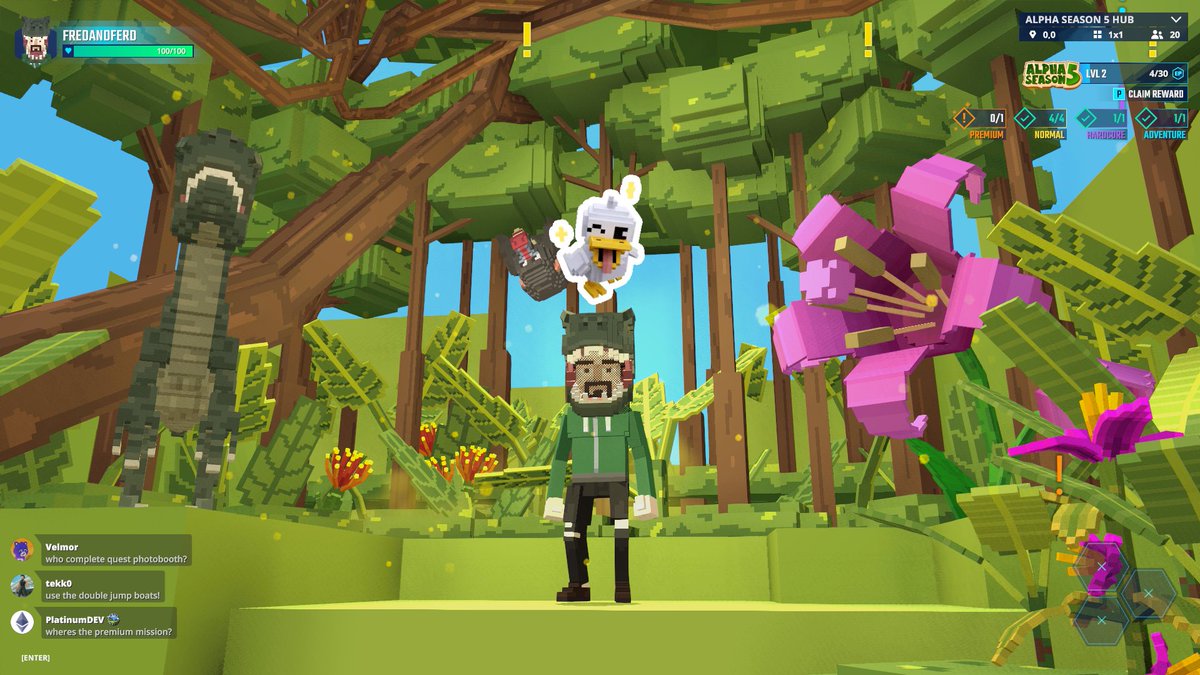 fredandferd's tweet image. Check out my Jurassic World helmet! ROAR! 🦖 tsbga.me/TheSandbox #AlphaSeason5