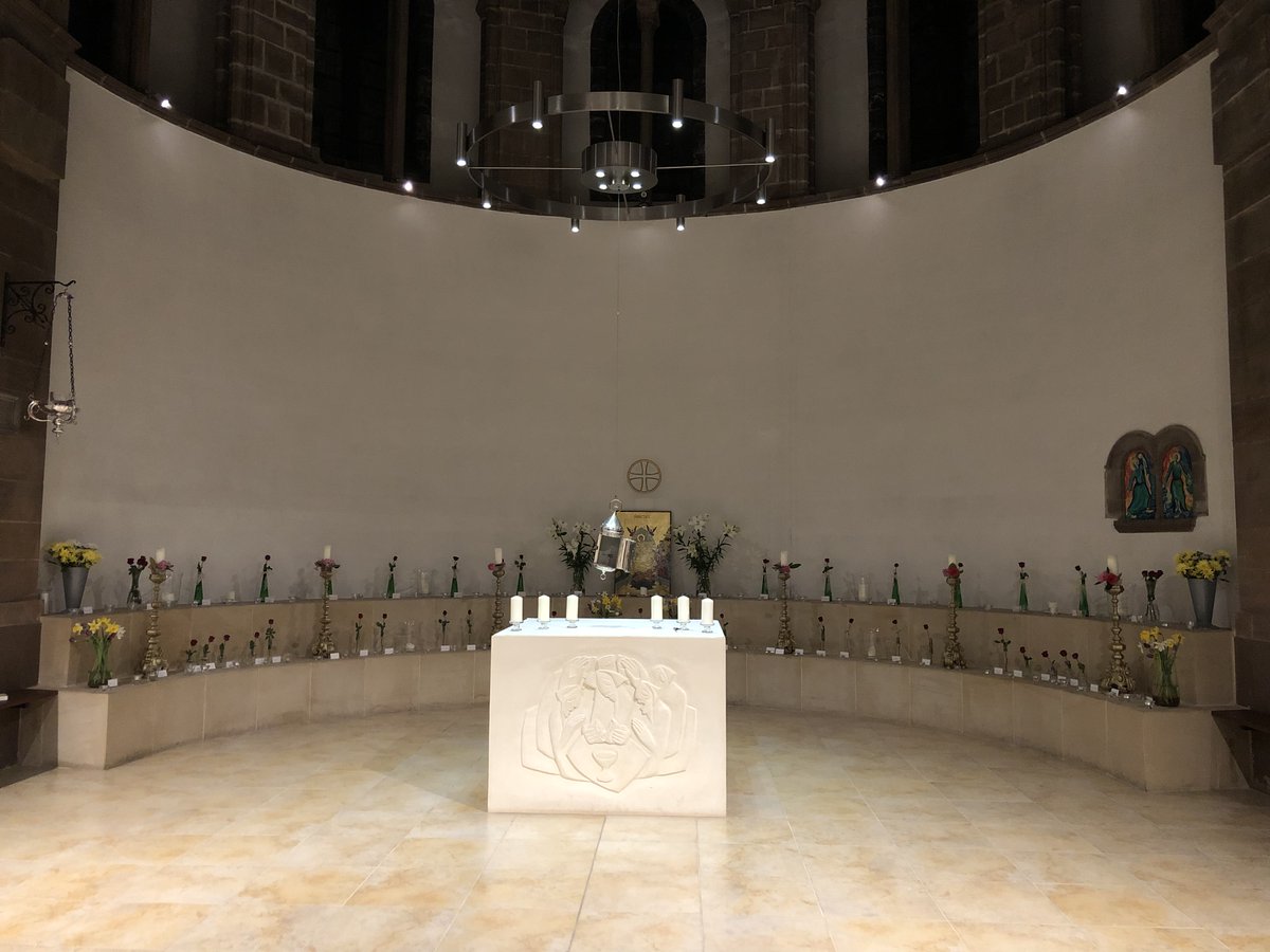 Every Easter Day, we remember those we love who have died by placing a card with their name, a flower, and a candle in the Resurrection Chapel, as a sign of prayers and our hope in the Resurrection of Christ. Please submit your name or names here:  forms.office.com/e/GqGEdSFezk