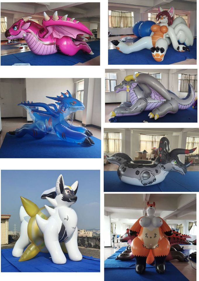 All kinds of inflatable cartoon mascots, are there any styles you like?
#Inflatable 
#Mascot 
#Dragon 
#Sexy fat fox