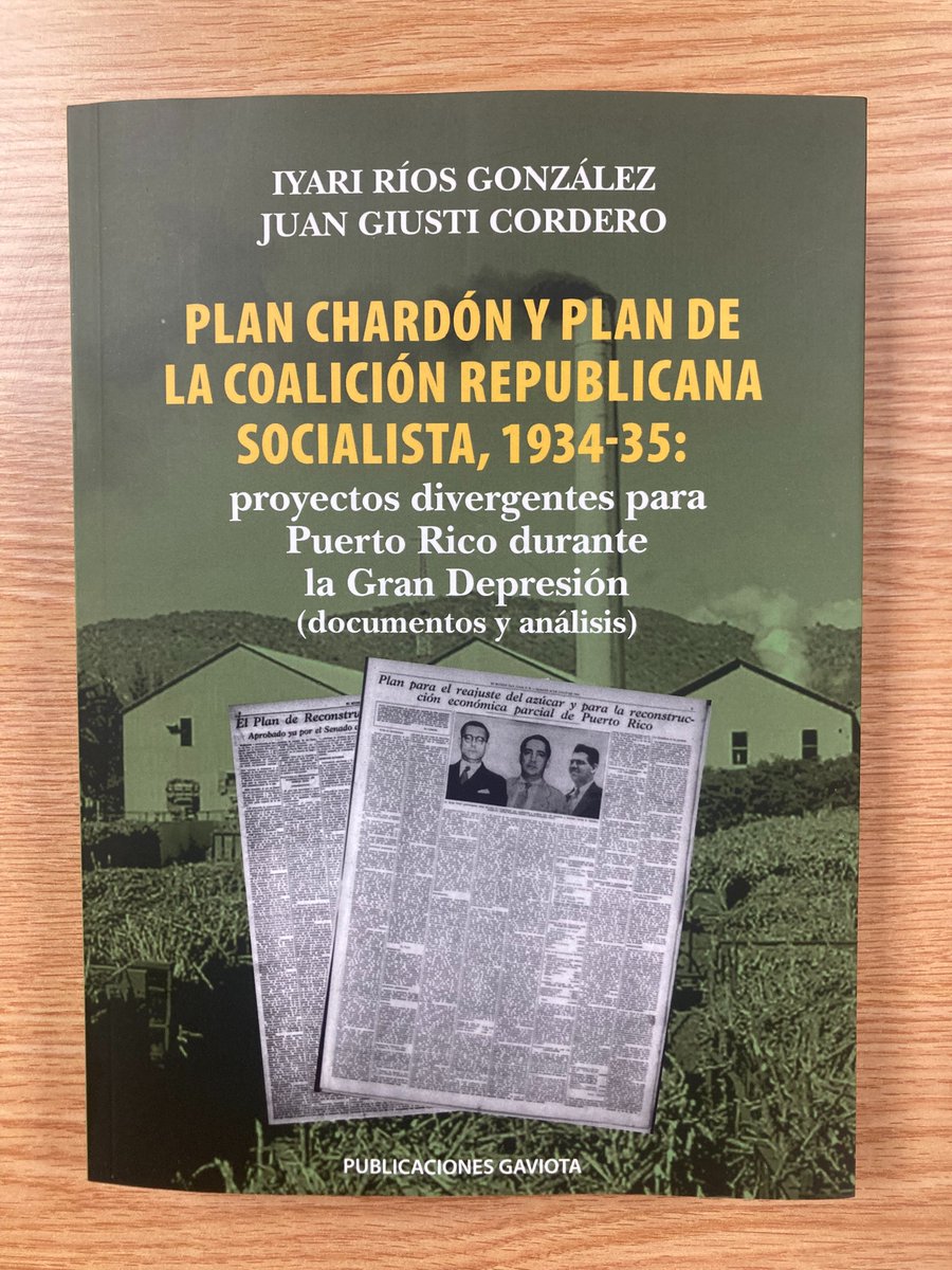 New acquisition for the SSCA. Available for use in our reading room. An important contribution by Dr. Iyari Ríos González from the College of Social Sciences and Dr. Juan Giusti, retired faculty member at <a href="/uprrp/">UPR Río Piedras</a> and former academic coordinator of the SSCA, <a href="/IECICSUPR/">Instituto de Estudios del Caribe UPRRP</a>.