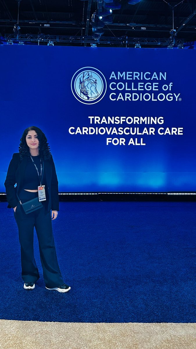 MaryamTahe2023's tweet image. unforgettable experience!As someone passionate about #cardiology,connecting with brilliant mentors,scientists,and peers was truly inspiring.
Excited to have presented 4 abstracts and engaged in insightful discussions.Grateful for the knowledge, connections,and motivation gained!