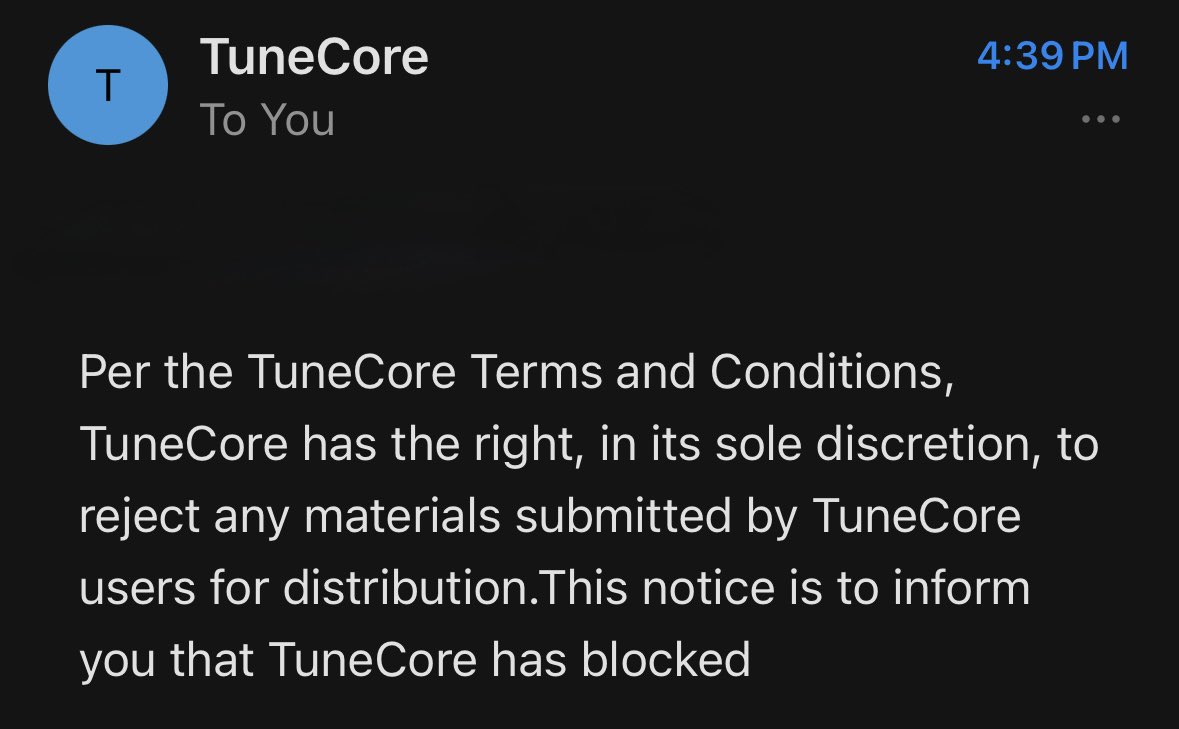 Tunecore Updates (Unofficial) tweet media