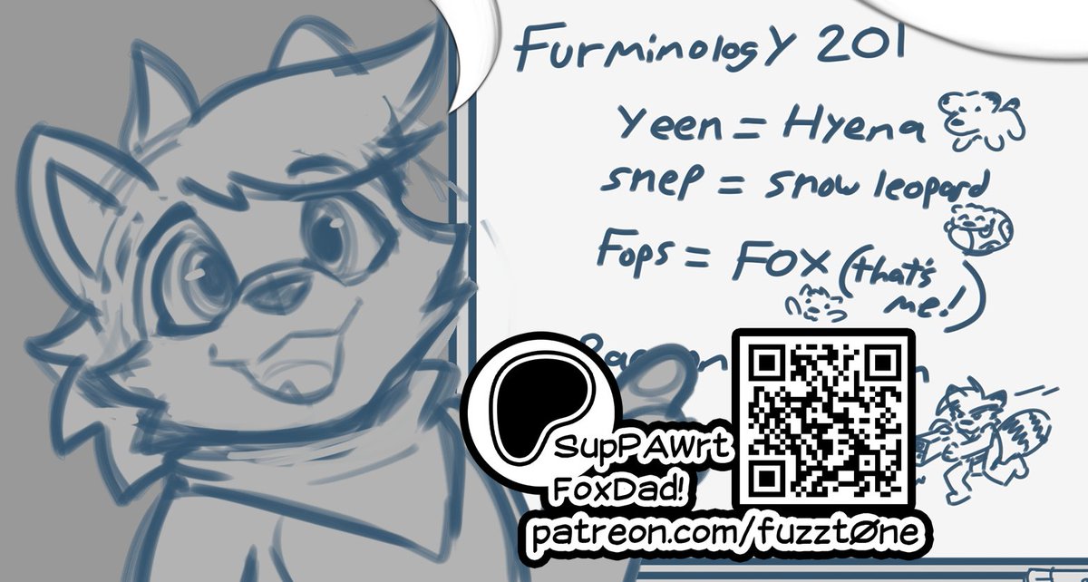 SupPAWrt the me and the FoxDad comic and see early thumbnails, sketches and full comics before they go public! ^^

(there's a new comic posted there now!)

L1ink IN BIO!